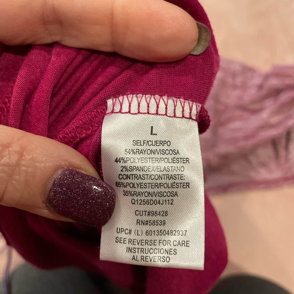 Pink Striped Cardigan with Inner Top - Picture 6 of 6